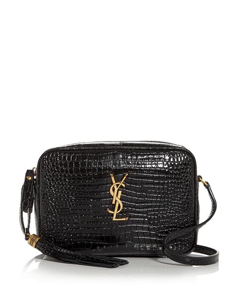 YSL patent leather camera bag